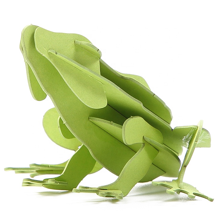 Frog Fun Art Creative Insect Model DIY Project Kit 3D Puzzle Arts and Crafts Set for Adults and Kids