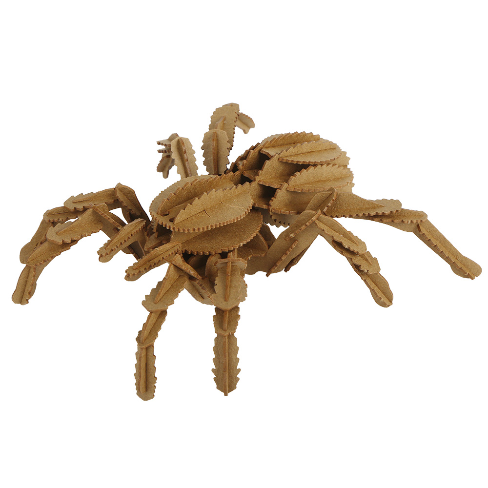 Custom design diy insect toy 3d spider insect puzzle model for kids