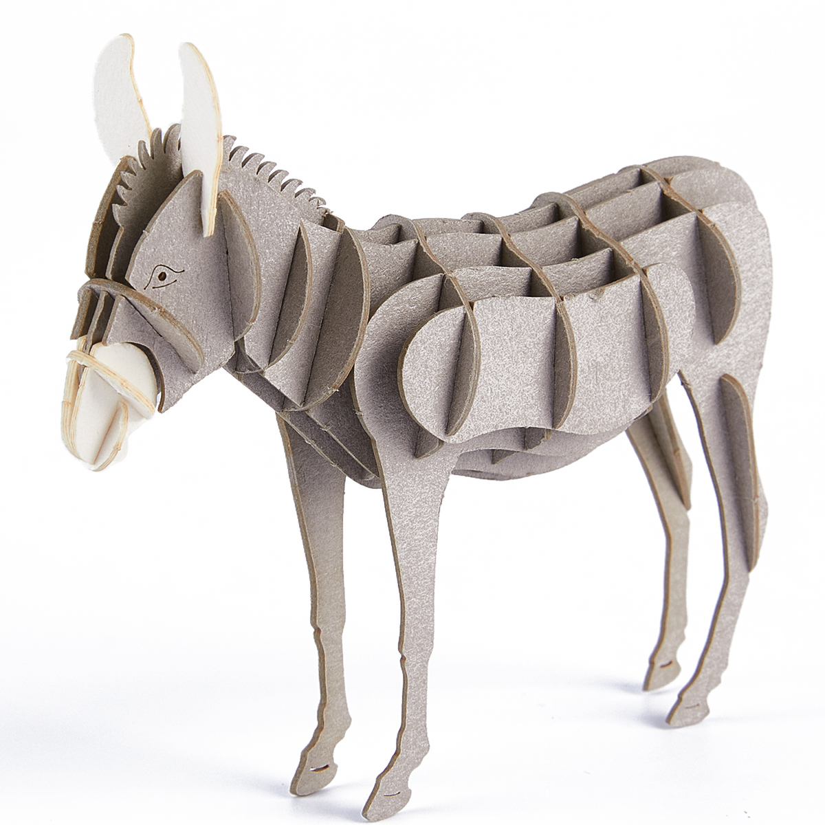 CUPUZ Custom 3D Paper Donkey Puzzle DIY Educational Assembly Toy Kids Adults Desktop Decor Gift Souvenir