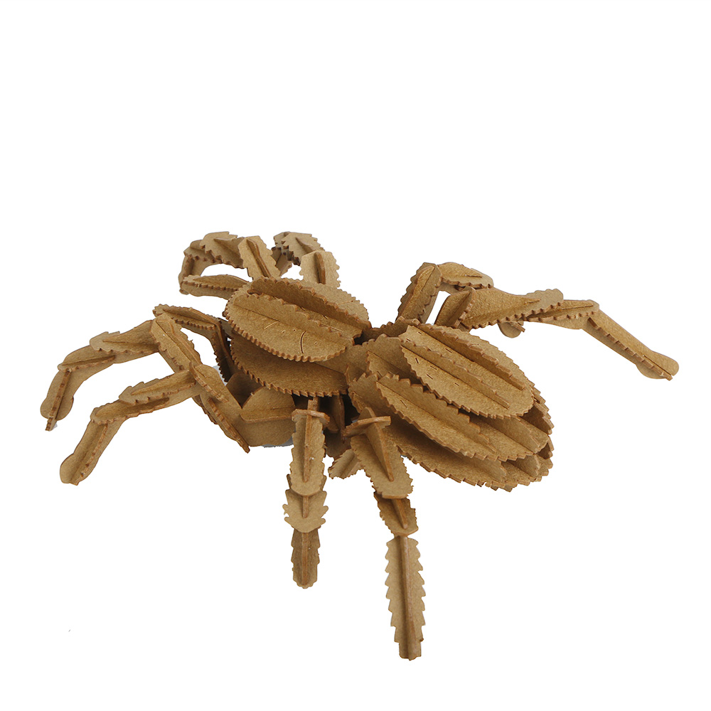 CUPUZ Custom 3D Paper Tarantula Insect Puzzle DIY Educational Assembly Toy Kids Adults Desktop Decor Gift Souvenir